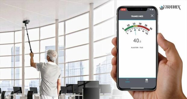 ME5 analoge materiaal vochtmeter