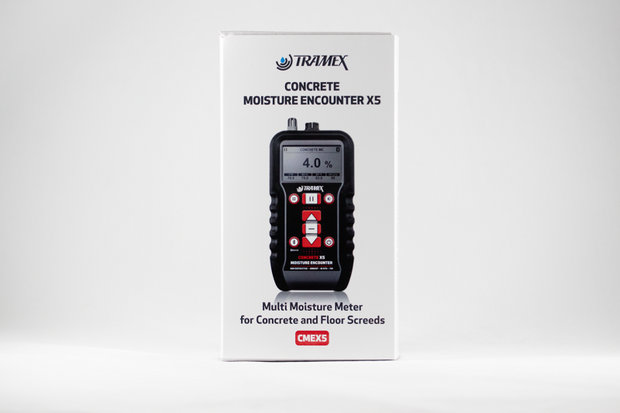 CMEX5 digitale vochtmeter - Betonmeting, hygrometer &amp; app-connectie