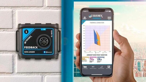 Tramex Feedback DataLogger DL-RHTA