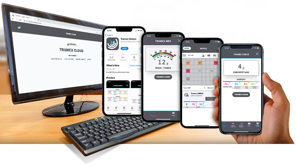 Tramex Meters zijn next level vochtmeters voor professionals