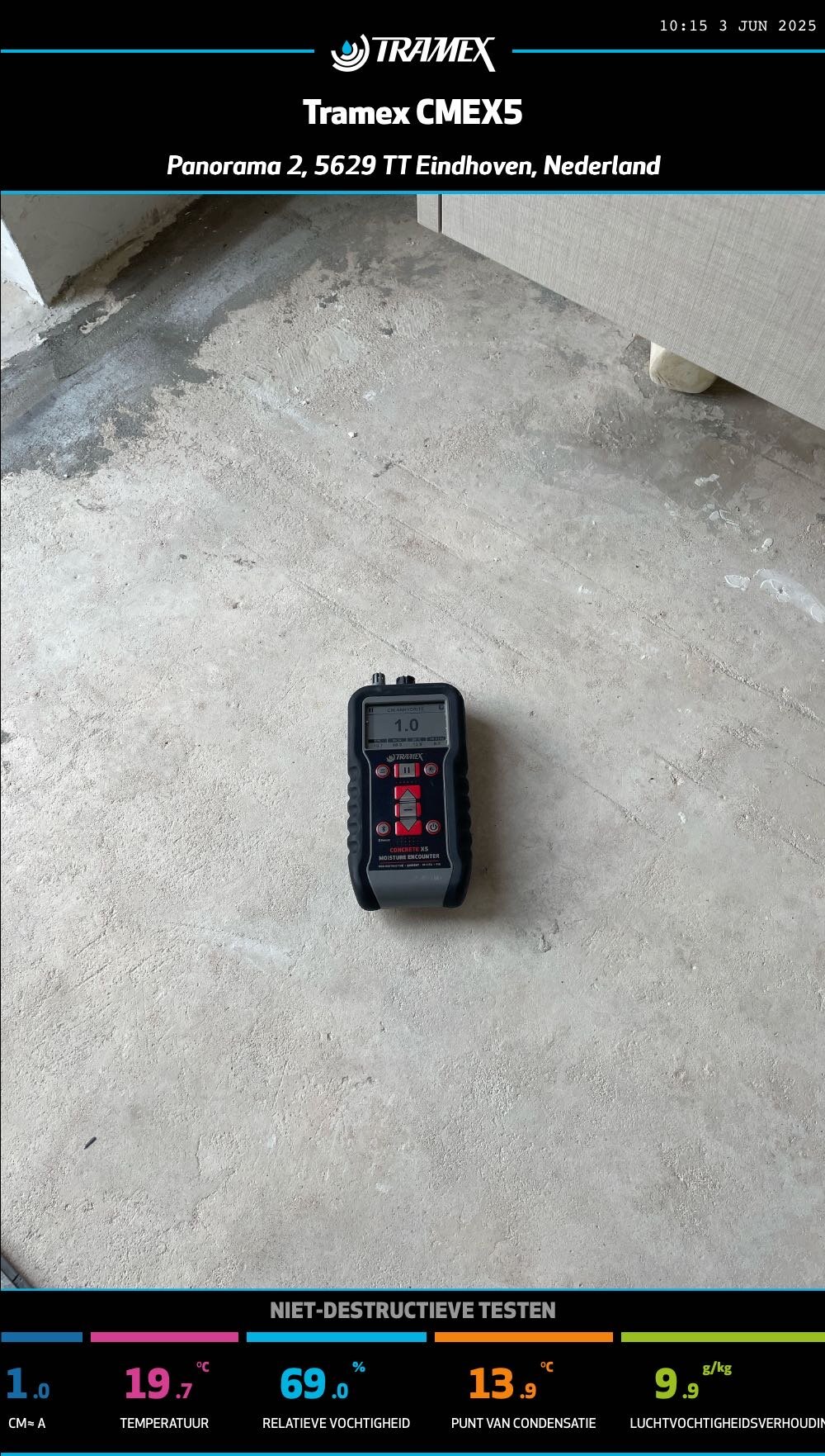 Betonvloer vocht meten voor installatie – deskundigenblik op meetstrategie