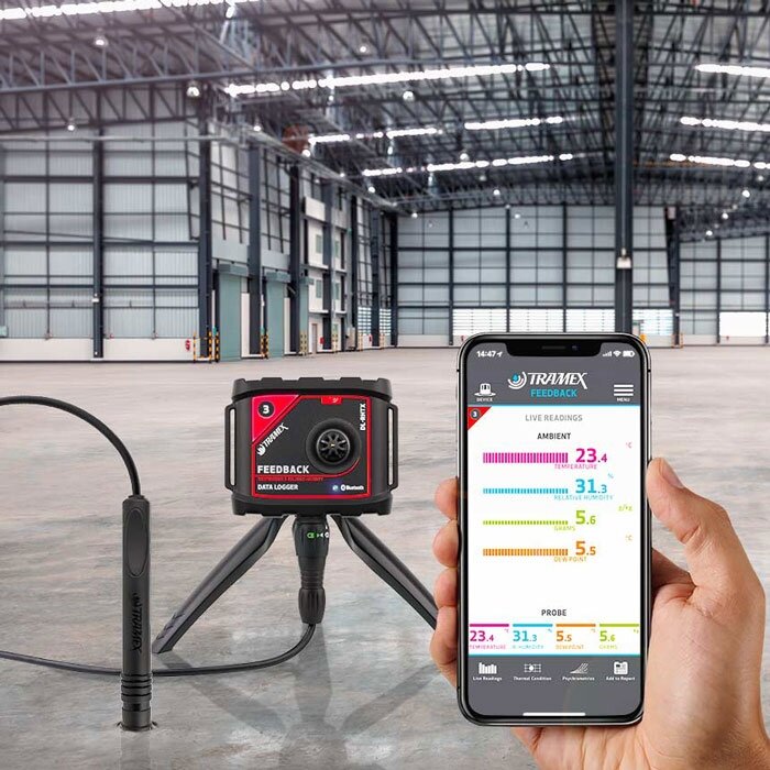 Tramex Meters - dataloggers